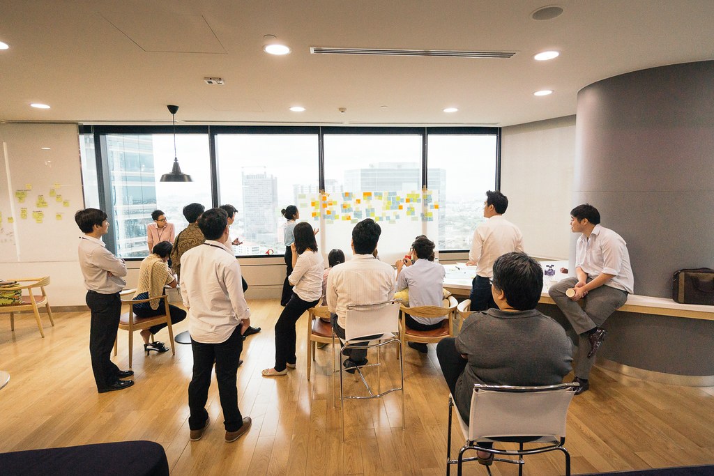 Business people in a meeting